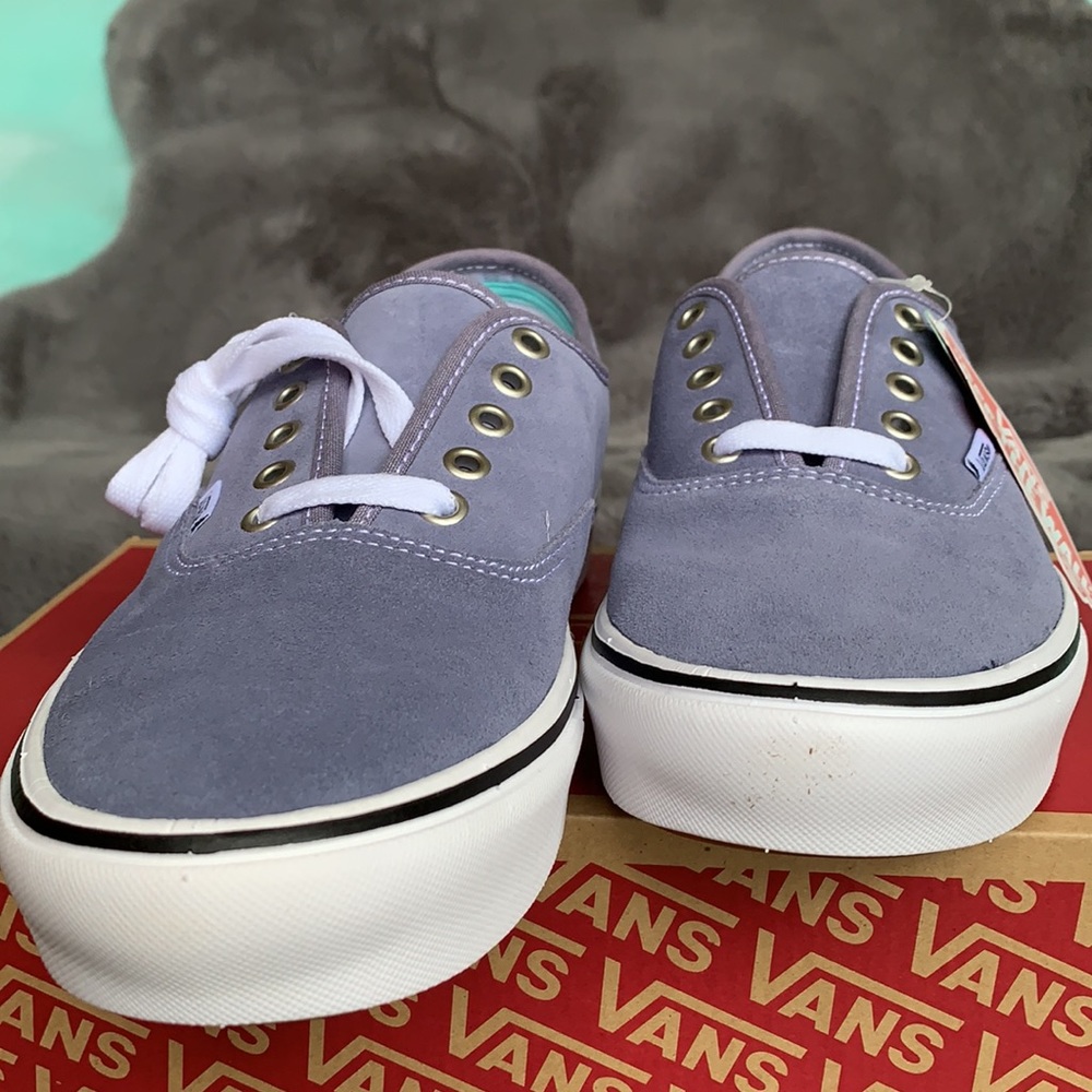 VANS COMFYCUSH AUTHENTIC SUEDE GRANITE BLUE MENS - Picture 11 of 15